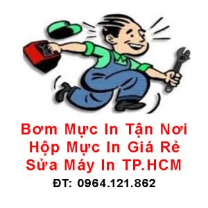DỊCH VỤ BƠM MỰC - SỬA MÁY IN TẬN NƠI HCM
