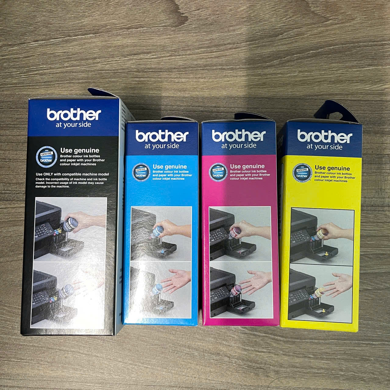 Mực in Brother BTD60BK, BT5000C, BT5000M, BT5000Y chính hãng - Ảnh 2
