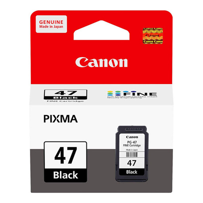 Mực in đen Canon PG-47 - dùng cho E410, E480, E400, E460